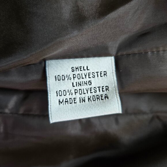 6325-29 Talbots Chocolate Brown Open Front Blazer – Size 14 - Picture 6 of 7